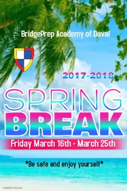 Spring Break Coming Soon!